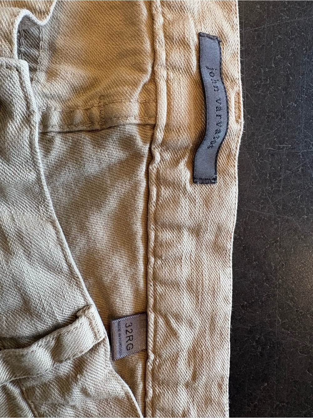 Lot of 4 John Varvatos Jeans Blue, Gray, Blue Corduroy, Tan Sz 32 - Picture 14 of 14